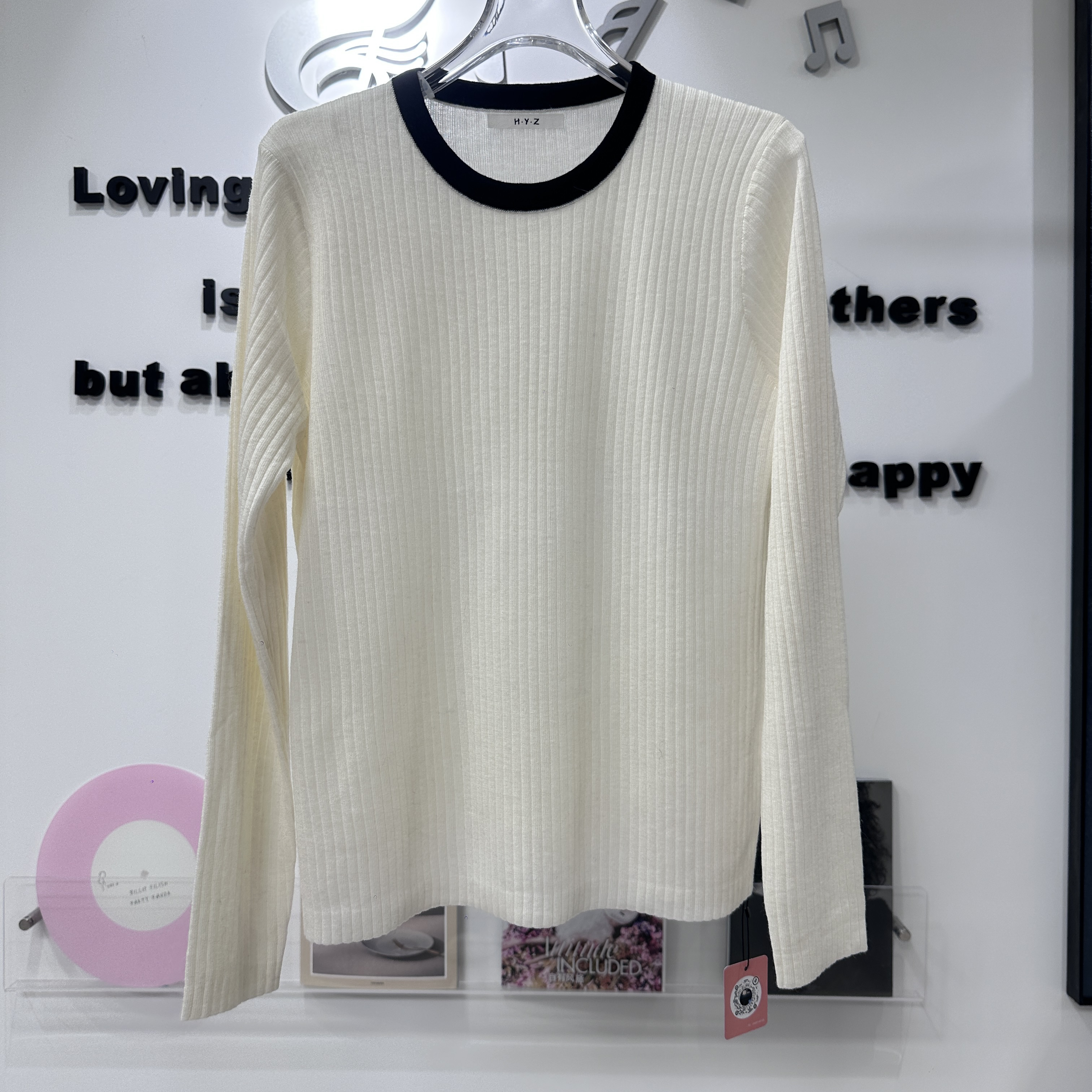 君家纯色打底毛衣