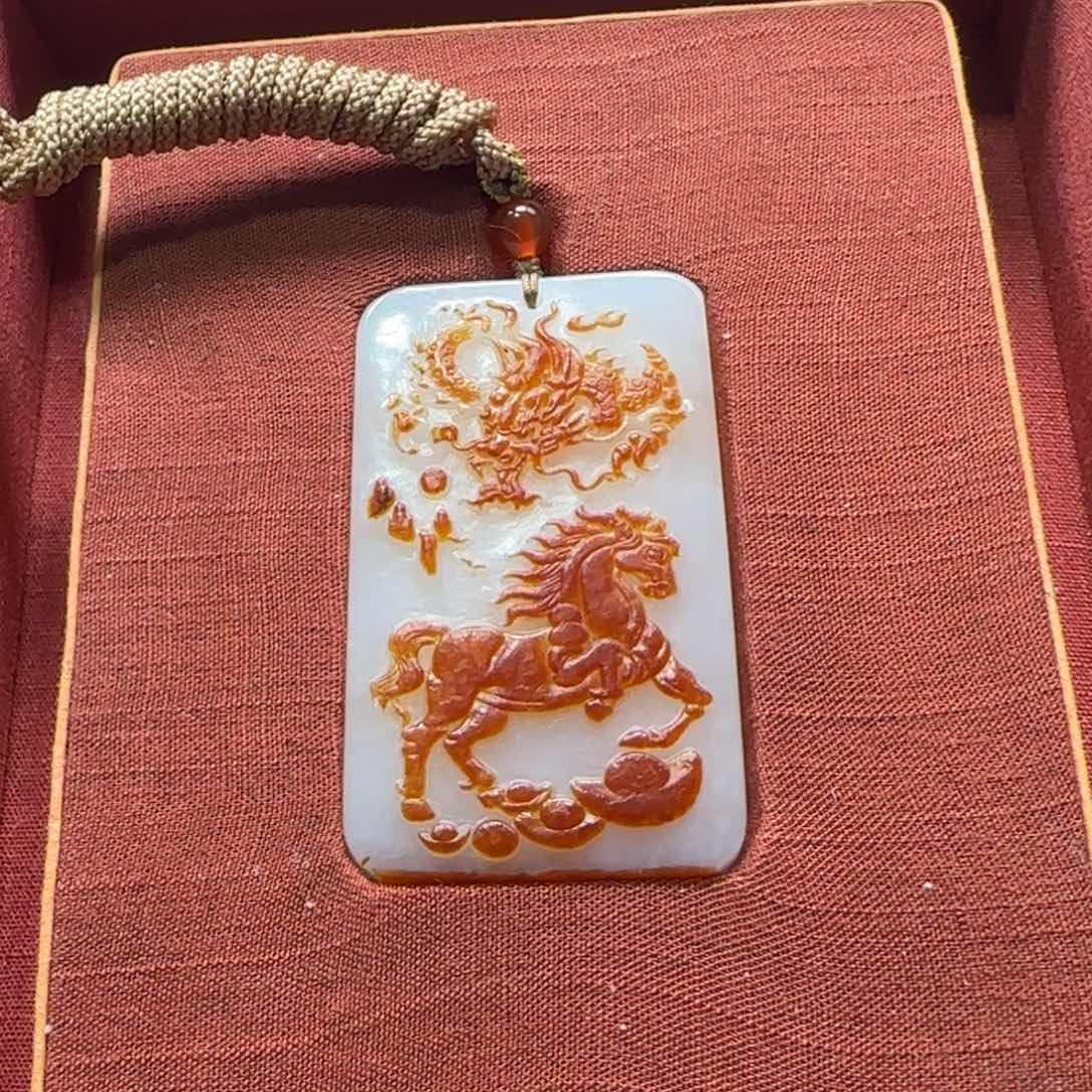 和田玉挂件未镶嵌