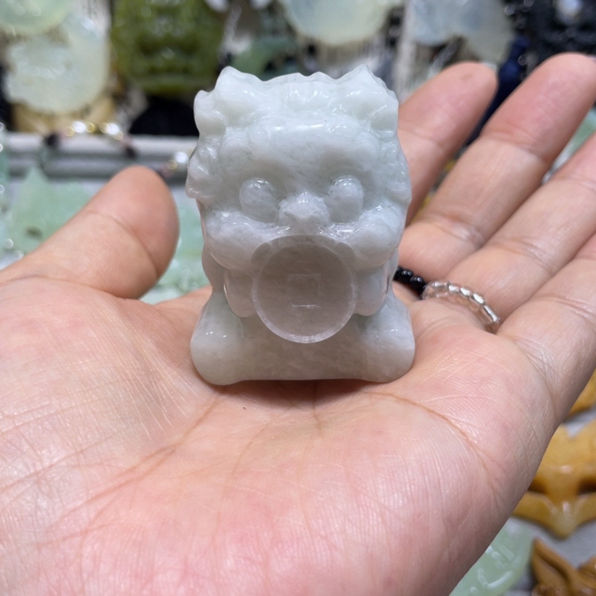 【闪购商品】岫玉未镶嵌颈饰82手把