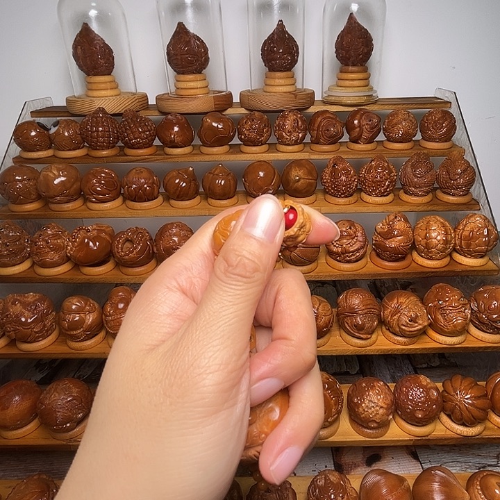 雪***里橄榄核手串/手链橄榄核