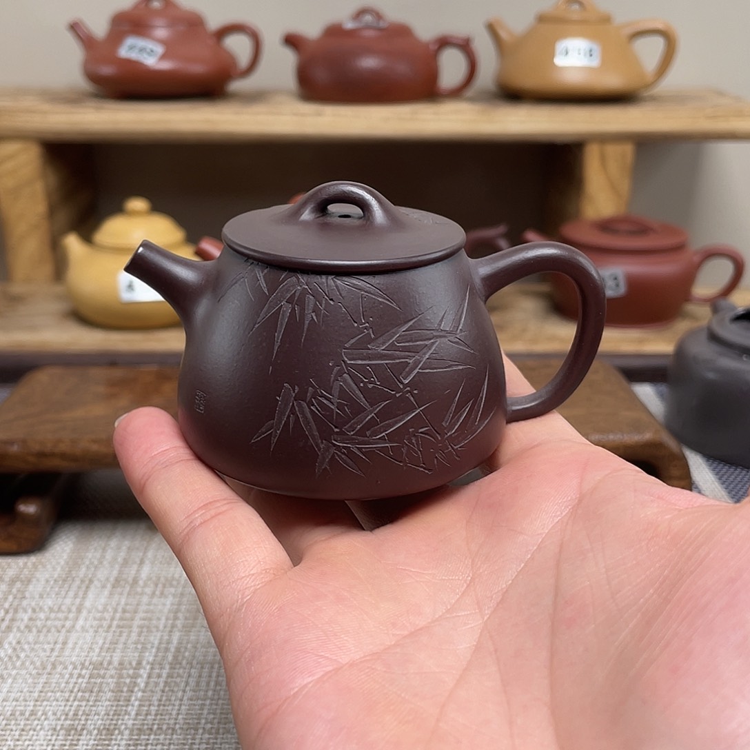 茶壶紫砂馨*原矿手工紫砂壶