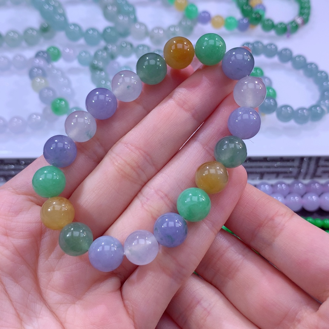 未镶嵌手链翡翠翡翠