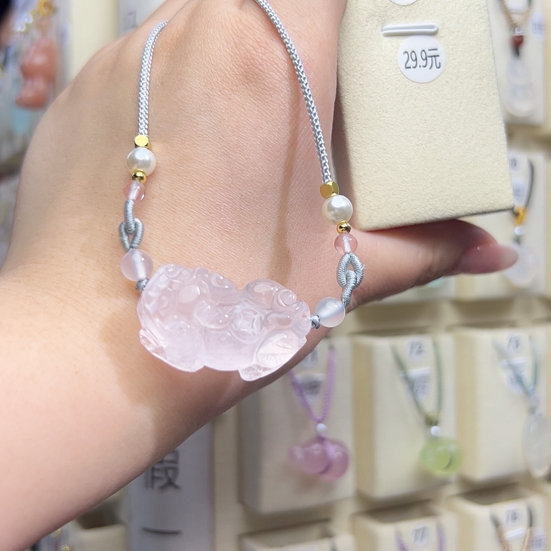 玛瑙/玉髓颈饰未镶嵌032