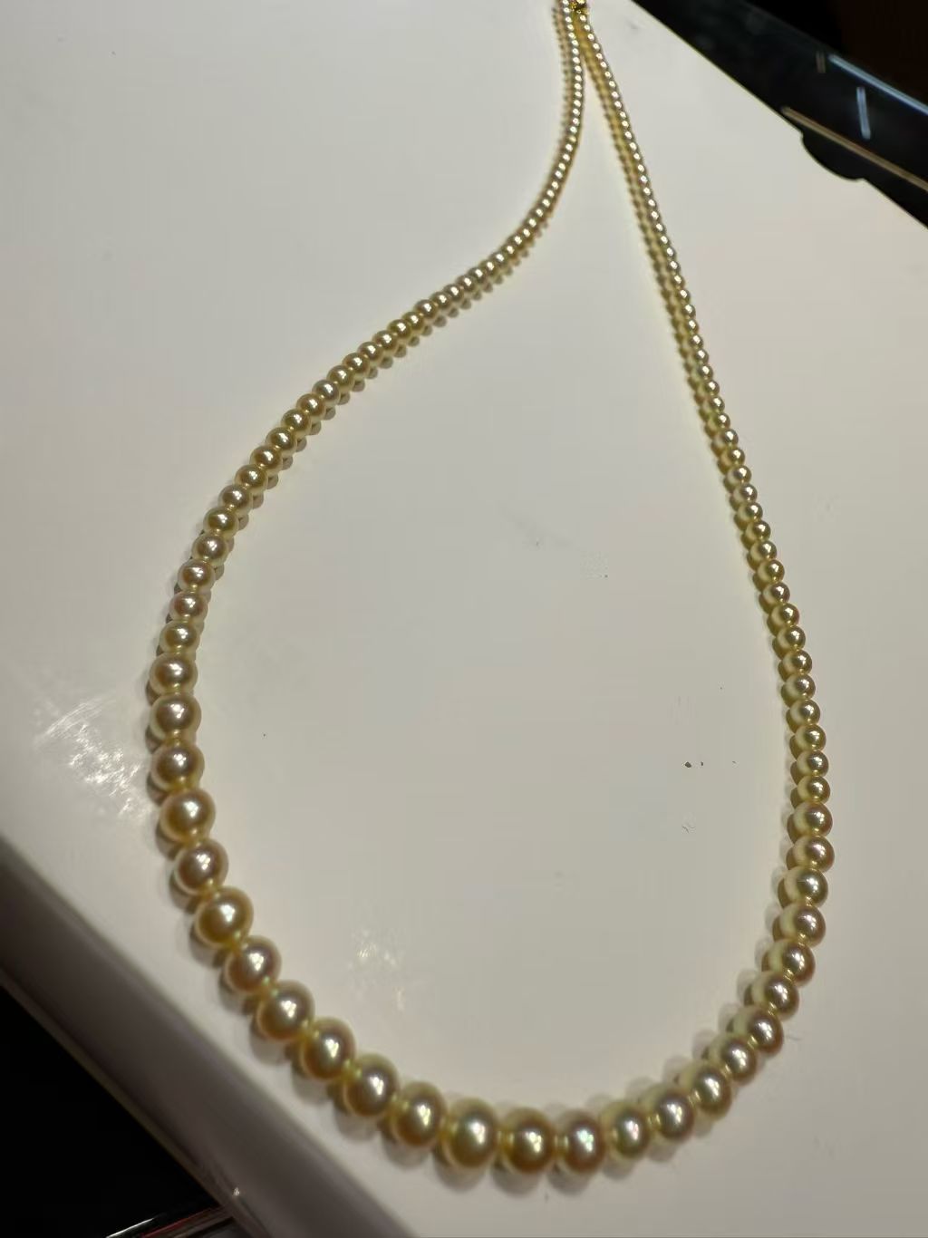 天然海水南洋金珠卡6满珠颗颗饱满光泽数A级别