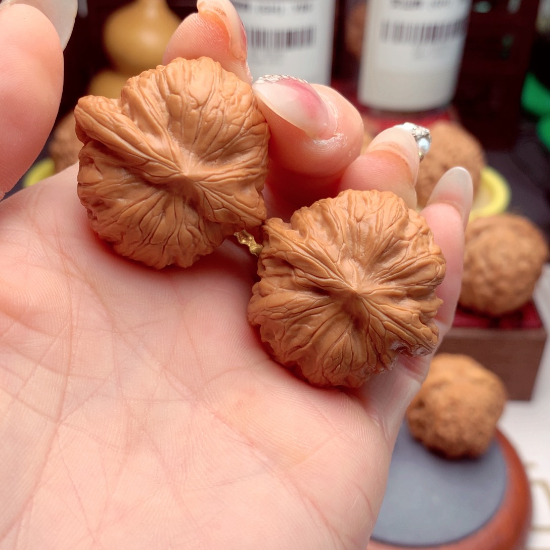 文玩核桃把件战鼓。  6号