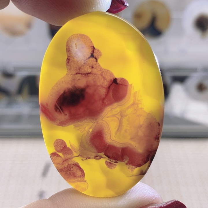 玛瑙/玉髓未镶嵌颈饰