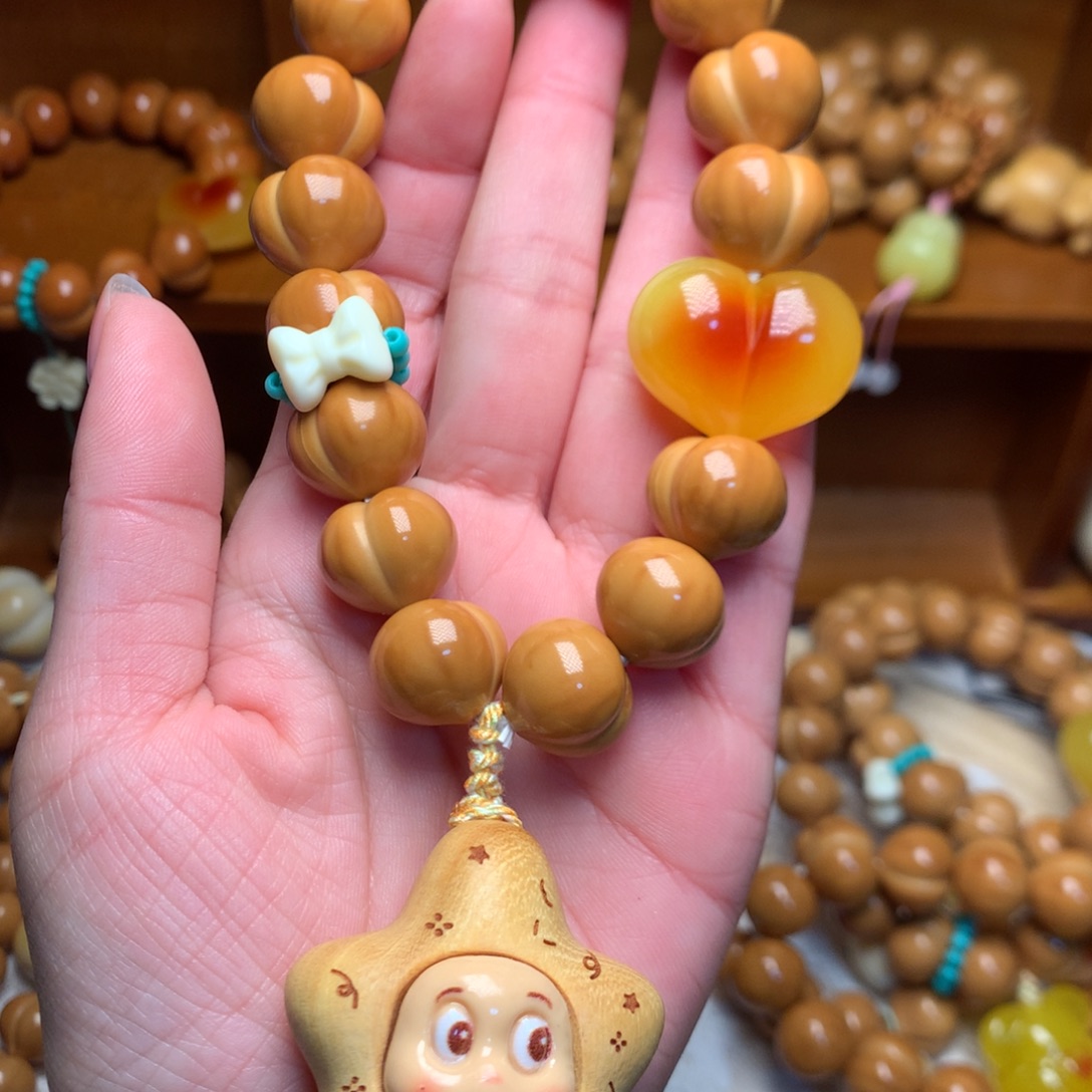 猴头核桃把件15高定定制