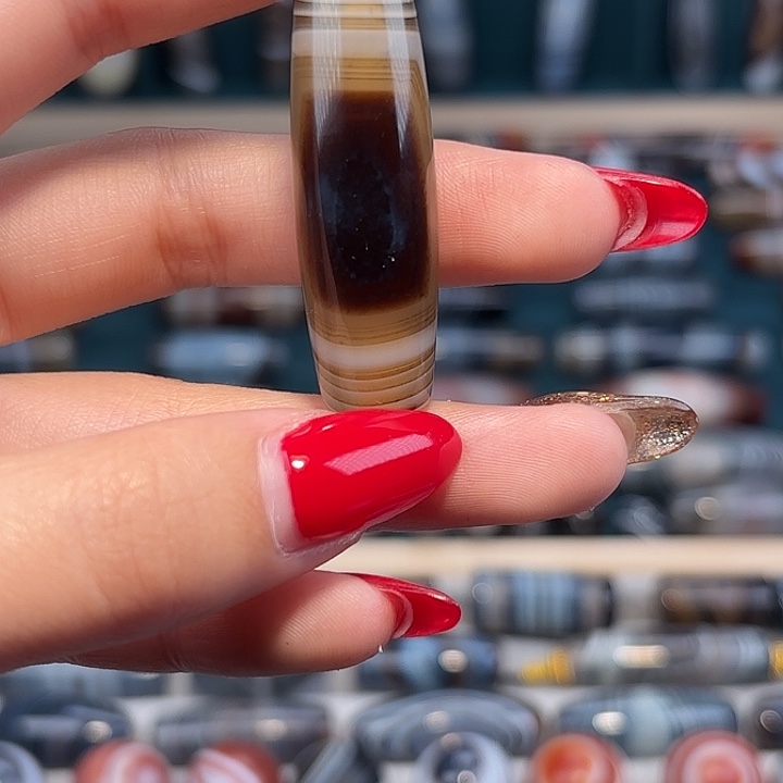 夜***殇玛瑙/玉髓合金珠宝奇石