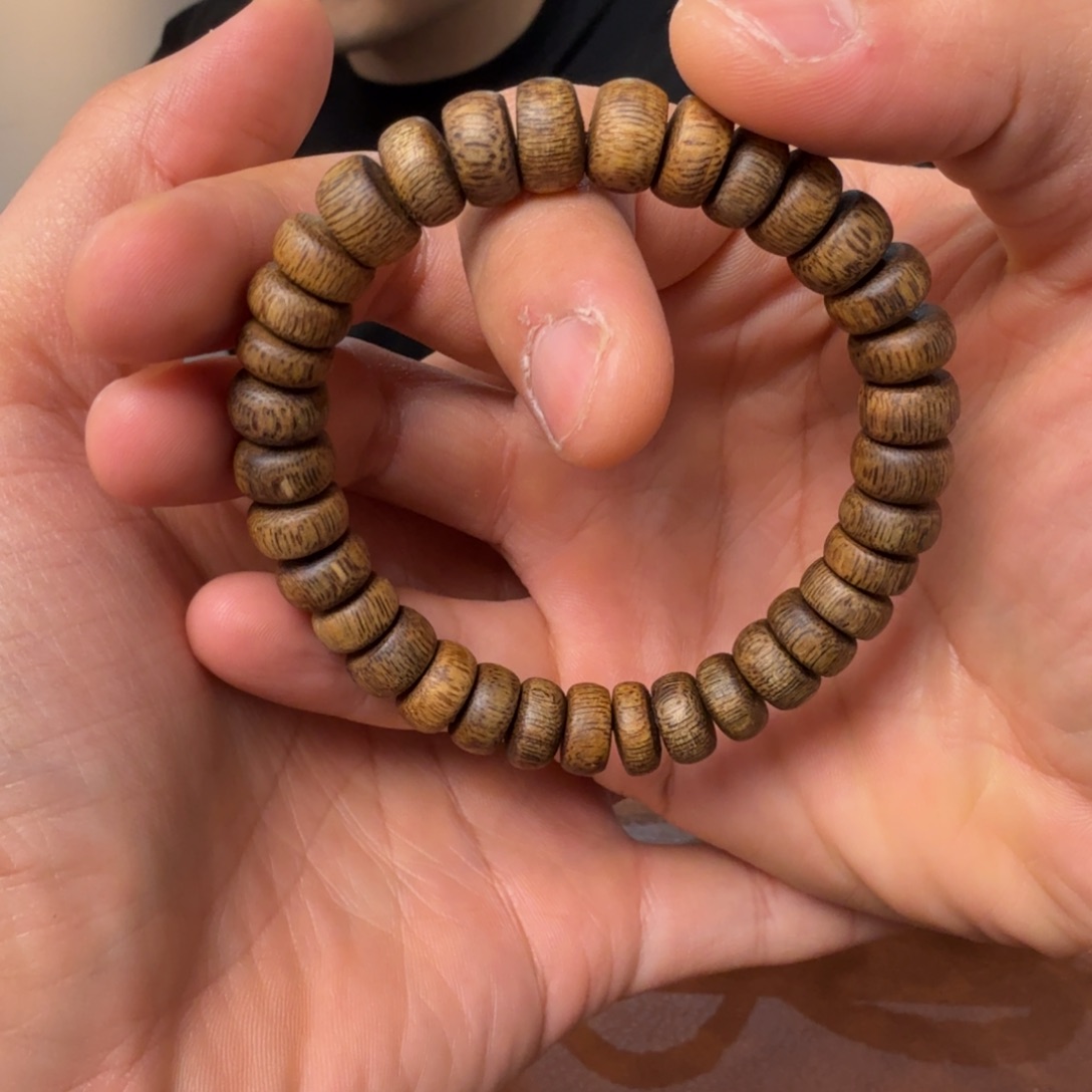 手串沉香高等级 大算盘 