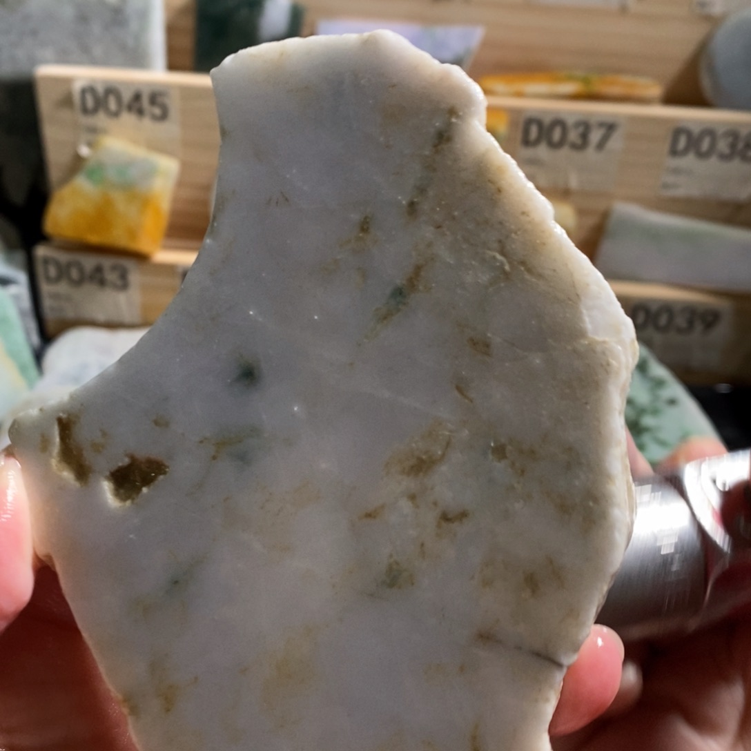 颈饰未镶嵌翡翠天然翡翠