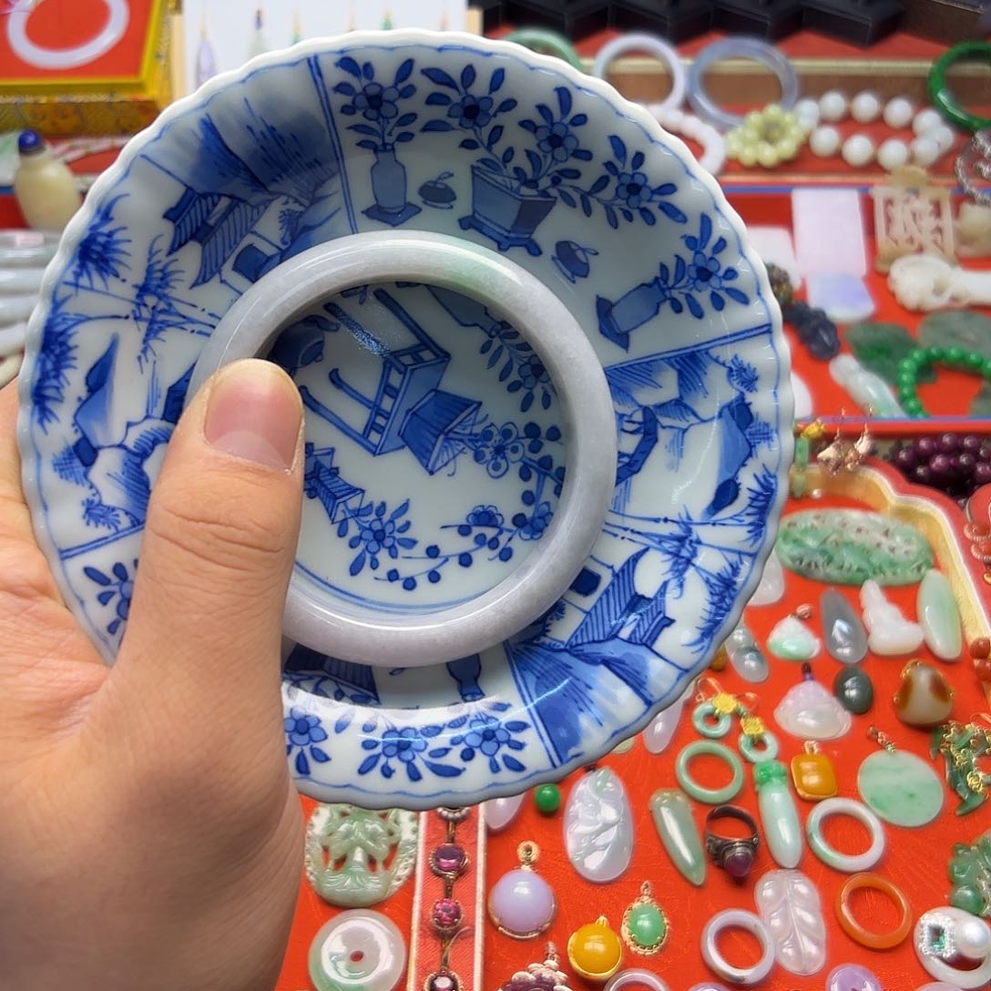 瓷片桃*瓷器6868565