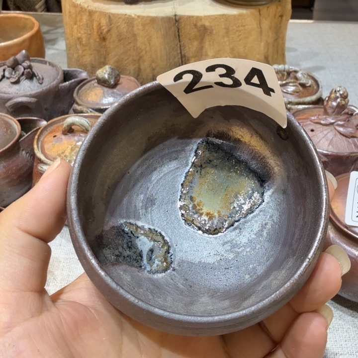 陶盘精品柴烧福利放漏