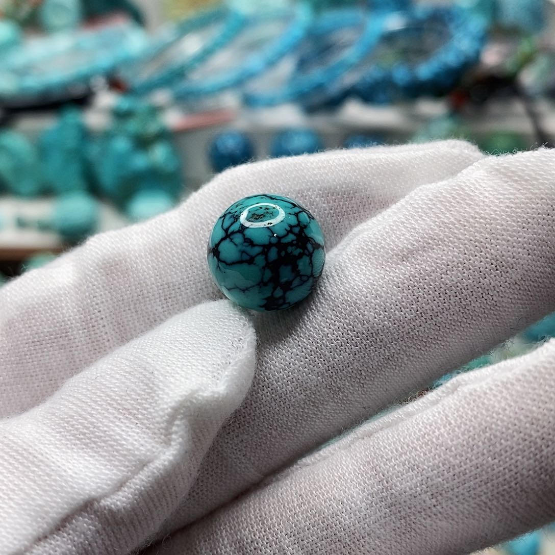 绿松石珠宝奇石未镶嵌丶***优