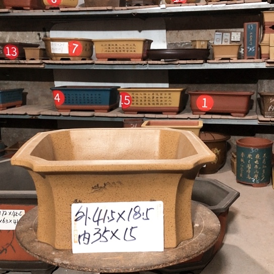 紫砂紫砂花盆包邮