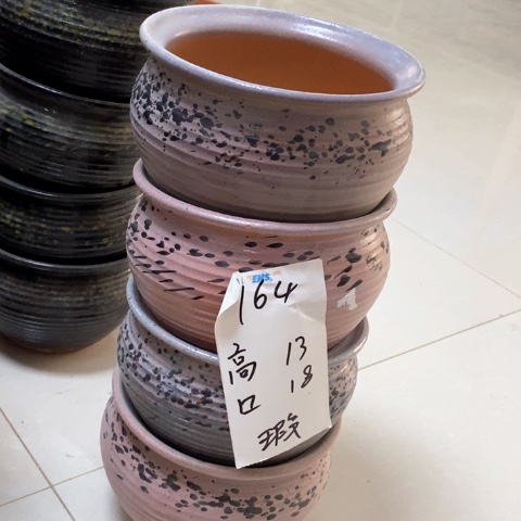 红陶粗陶花盆164