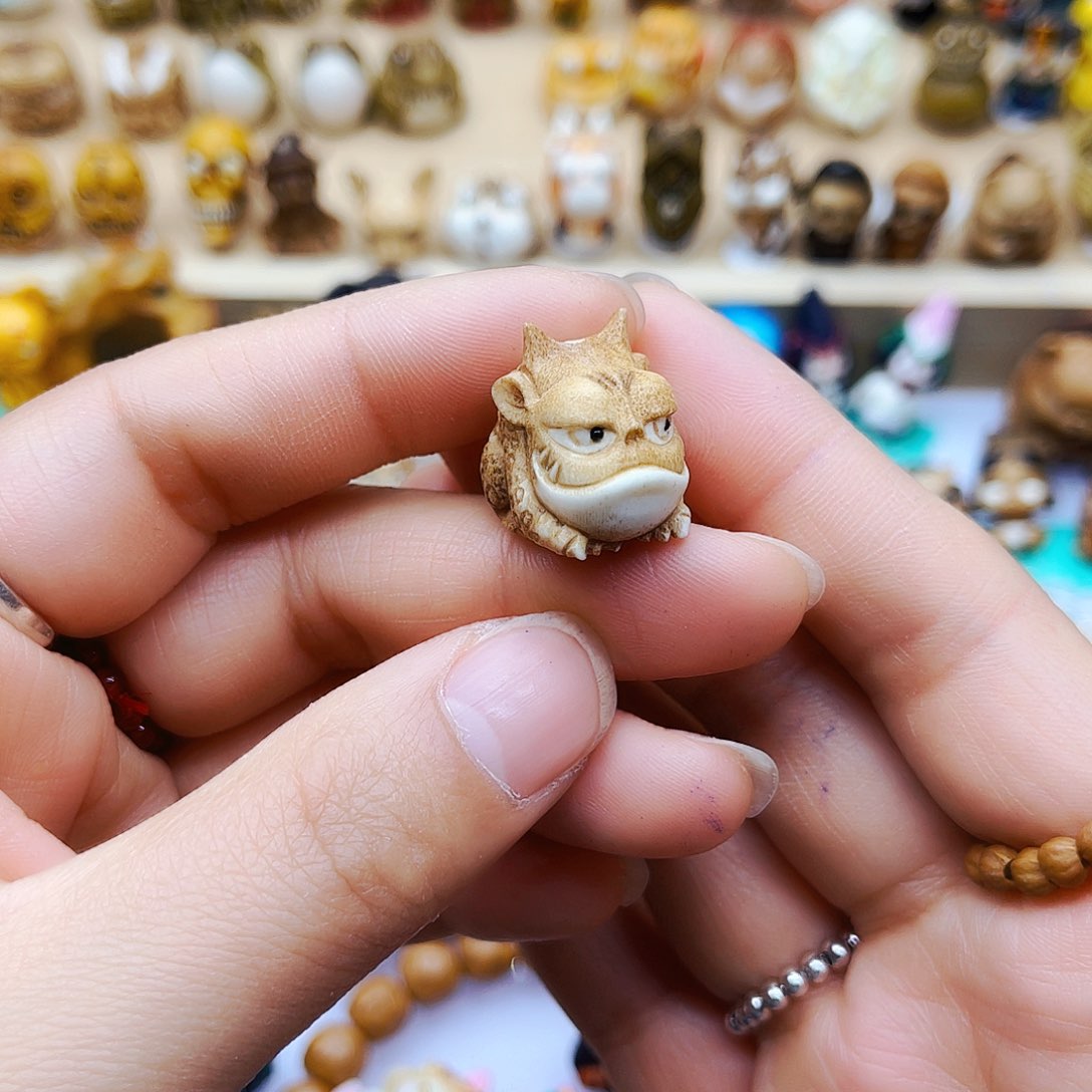 鹿骨手串/手链手工打磨配饰