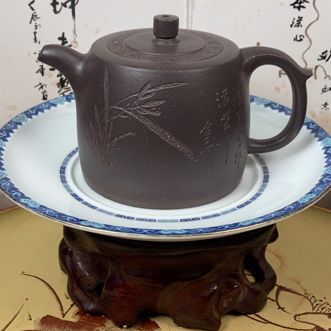 紫砂茶壶全手240 容量宜兴紫砂壶