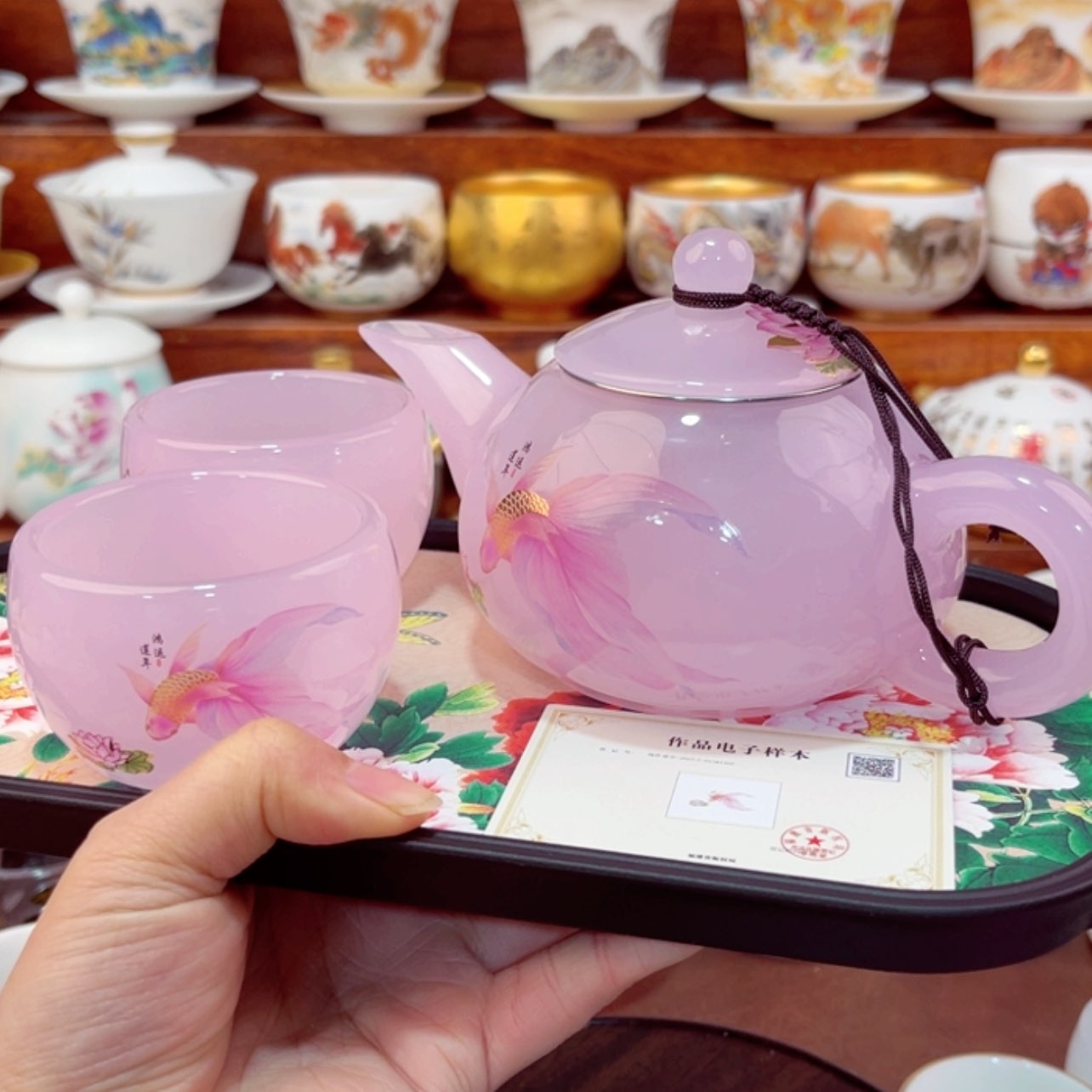 【闪购商品】高货羊脂玉瓷陶瓷茶具