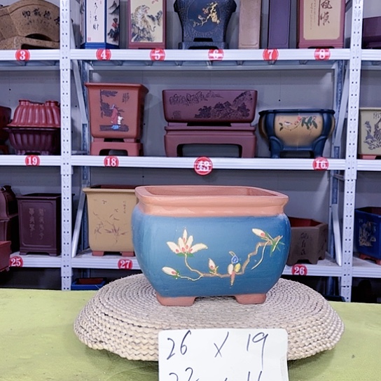 紫砂花盆宜兴紫砂厂