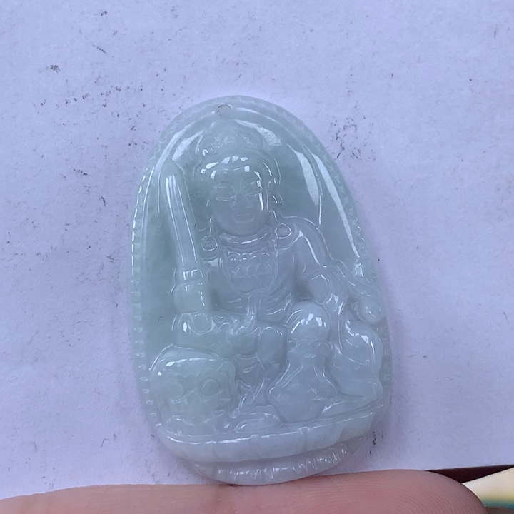 颈饰未镶嵌翡翠文殊