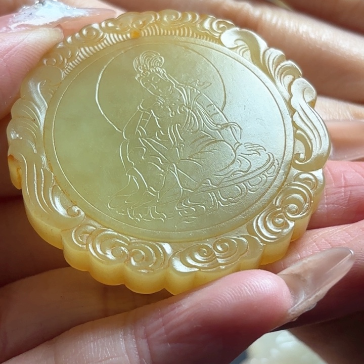 和田玉挂件未镶嵌用****1