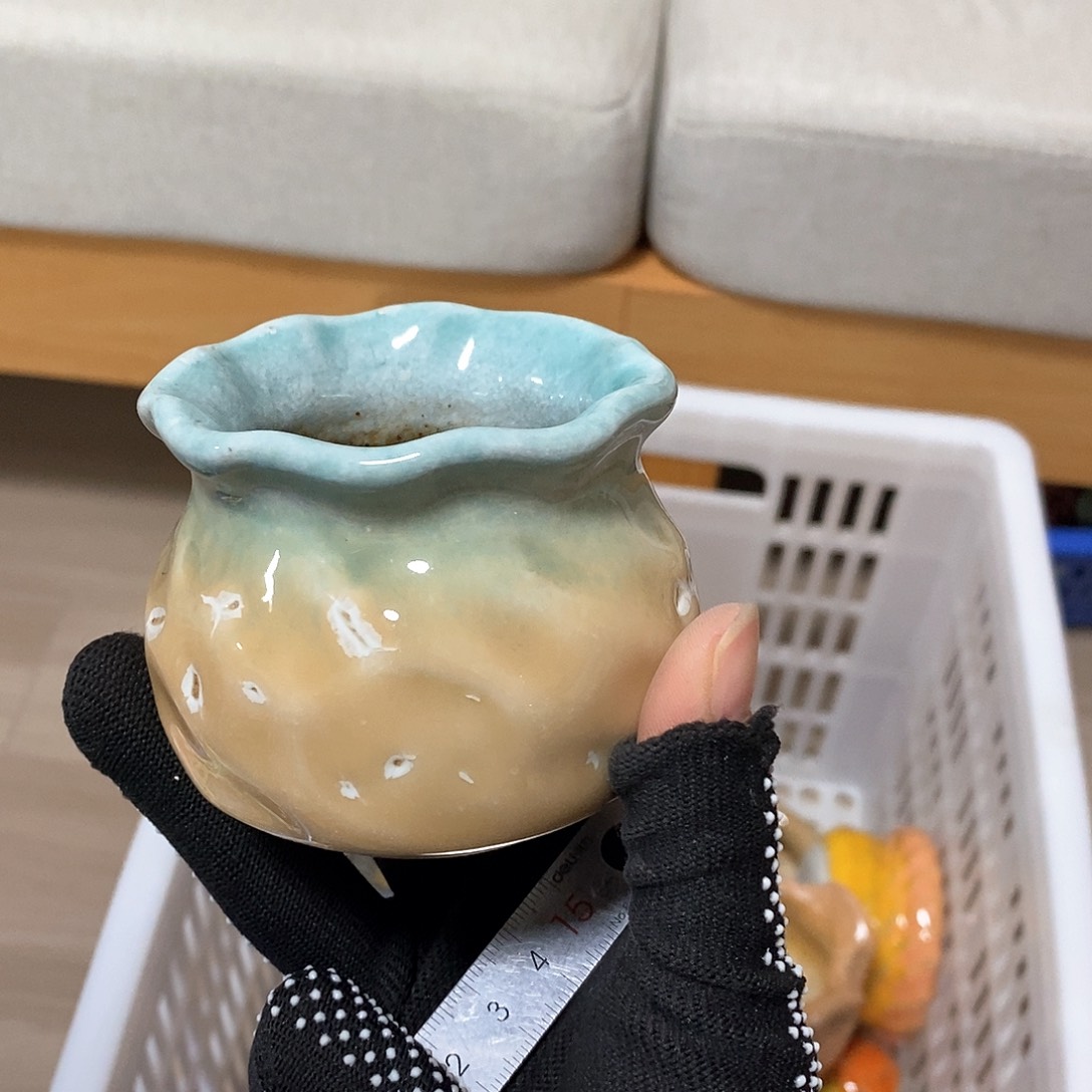 红陶瑕疵的，处理