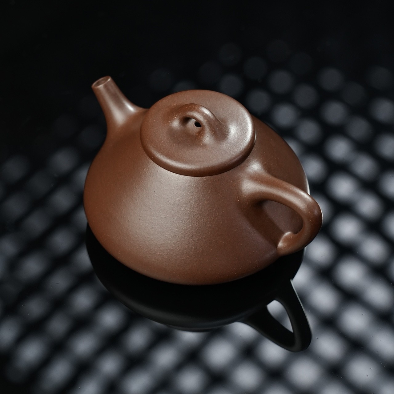 宜兴紫砂茶壶正宗石瓢紫泥-170cc宜兴原矿紫砂壶小容量茶具泡茶壶