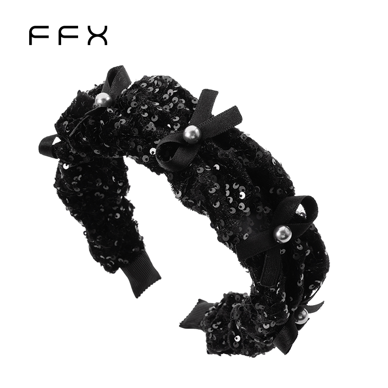 【智博同款】FANTASY FREE MIX【星耀】亮片丝绒高颅顶百搭网红发箍女