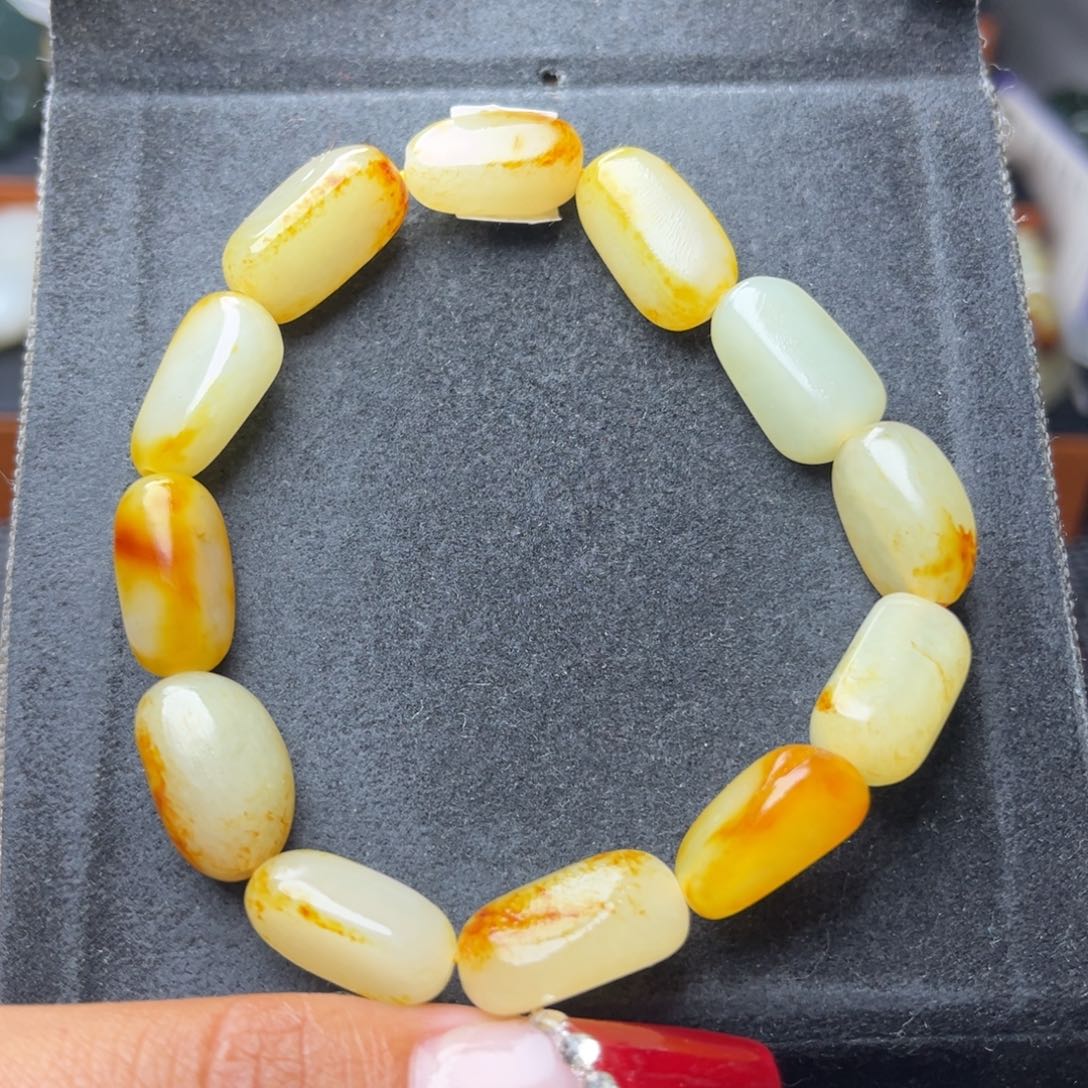 未镶嵌手串和田玉