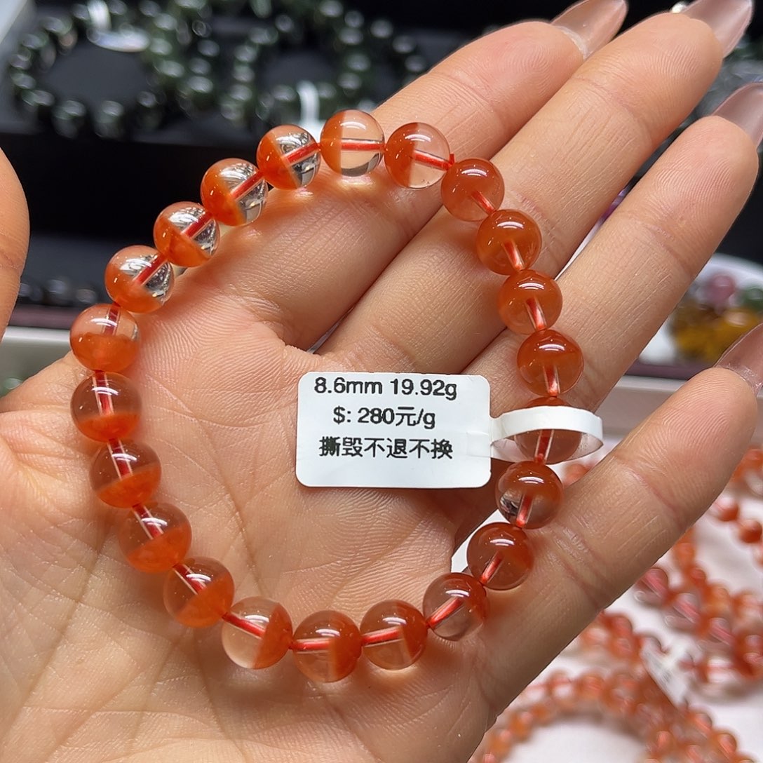 水晶手链未镶嵌手链