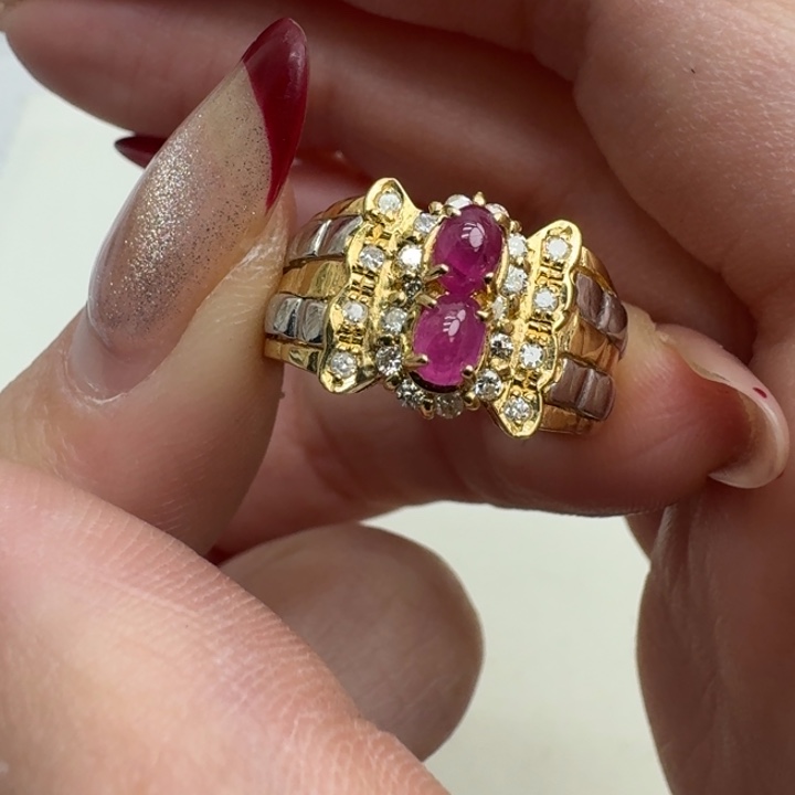 红宝石戒指未镶嵌