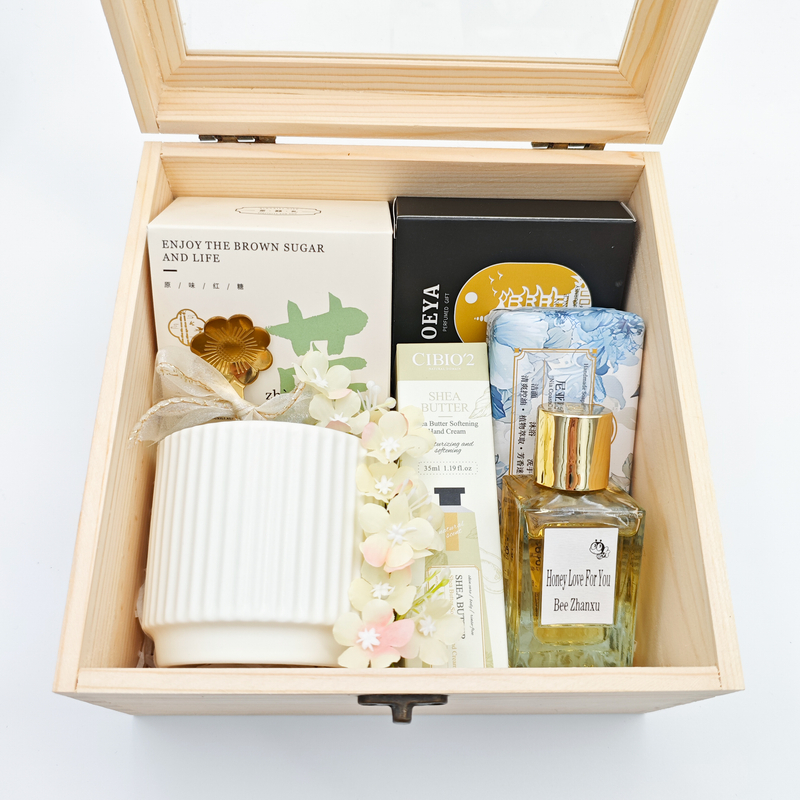 小众高级感结婚伴手礼送朋友闺蜜生日礼物实木礼盒