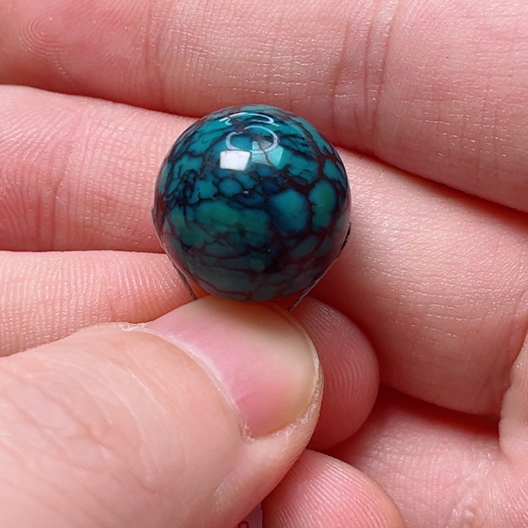 绿松石16圆珠未镶嵌