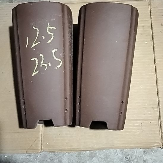 紫砂四方签筒两个