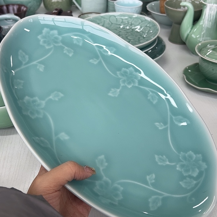 小米茶器龙泉青瓷