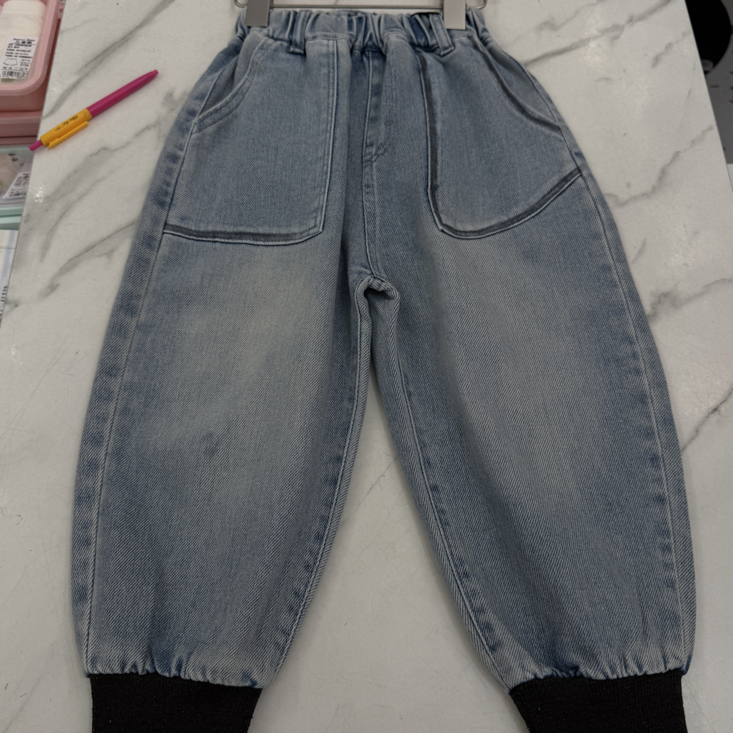 1132春秋新款男童休闲中童牛仔裤