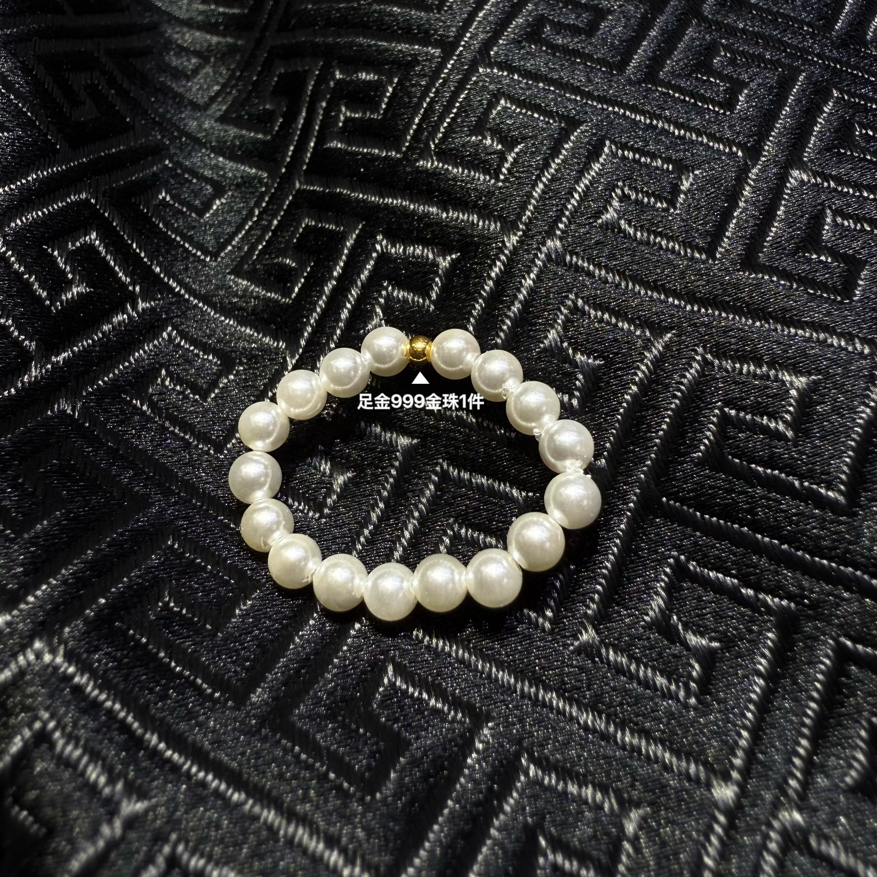 【阿平专享】足金贝珠戒指{一件}RBZB218