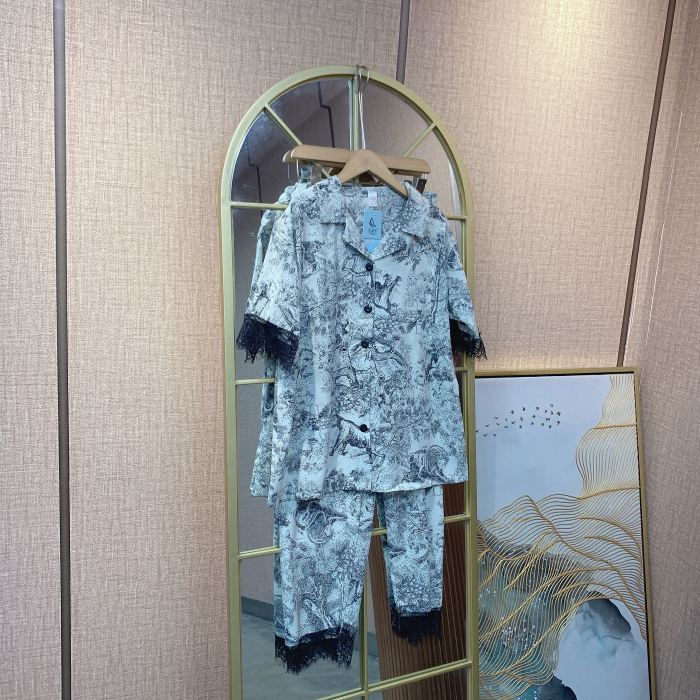 E553孕妇碎花哺乳家居服套装M120 L13 0XL140 XXL150