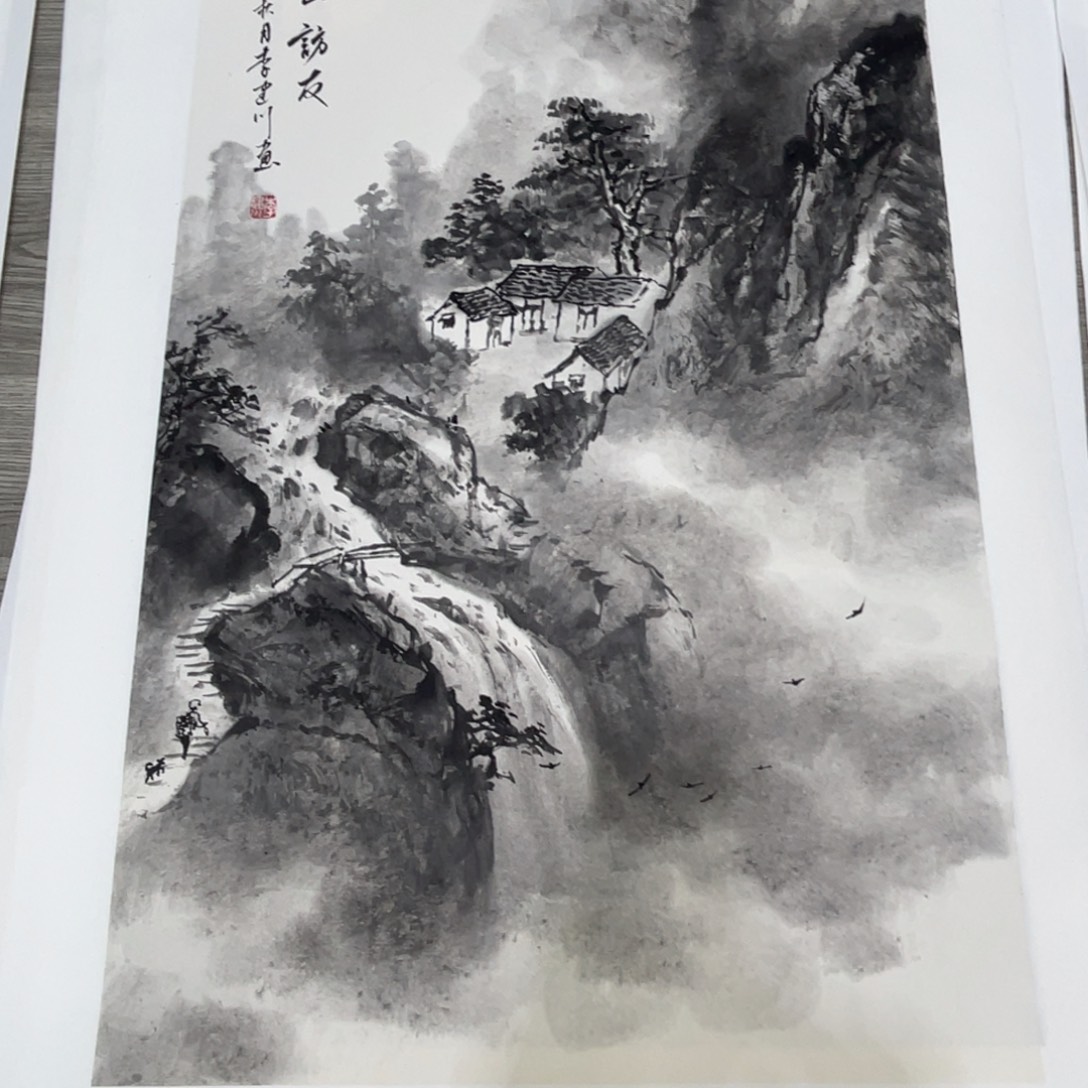 1***歌国画李老师作品欣赏