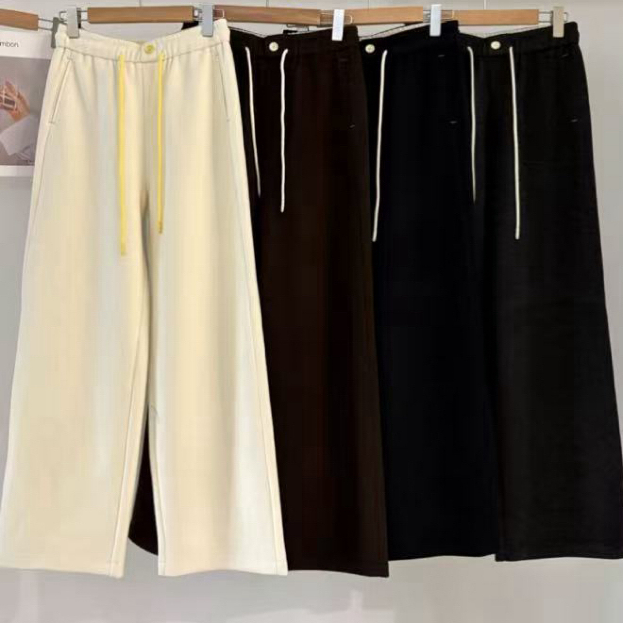   深圳南油欧货慵懒风休闲直筒裤（101–150编码链接拍）