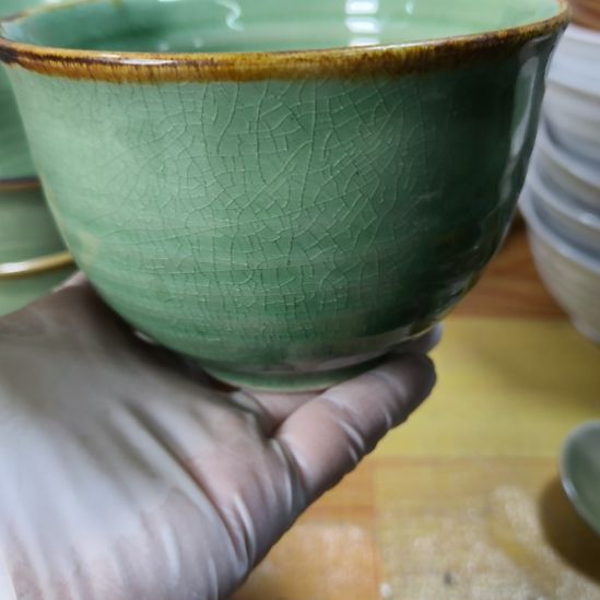 瓷片磁州窑五厂盘碗壶杯有瑕疵