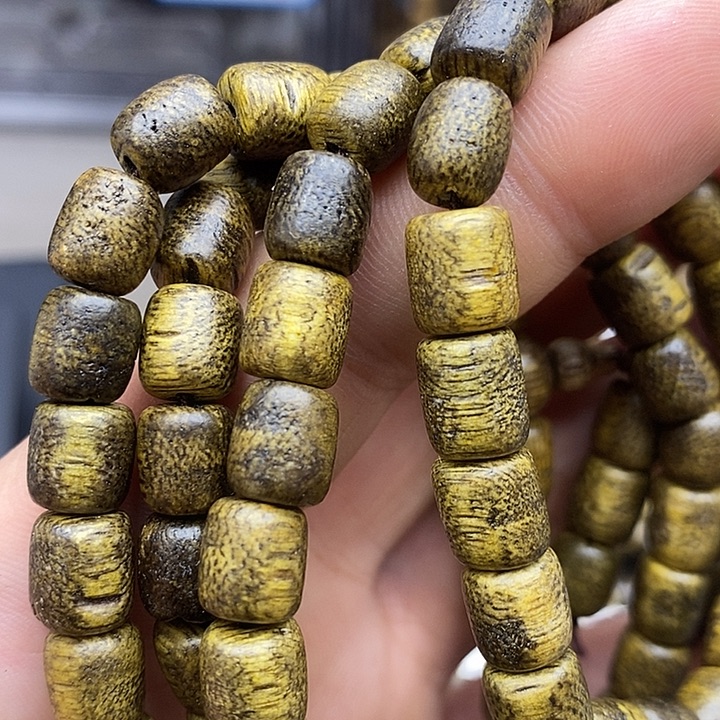 沉香碎屑沉香文莱软金丝虫漏18号