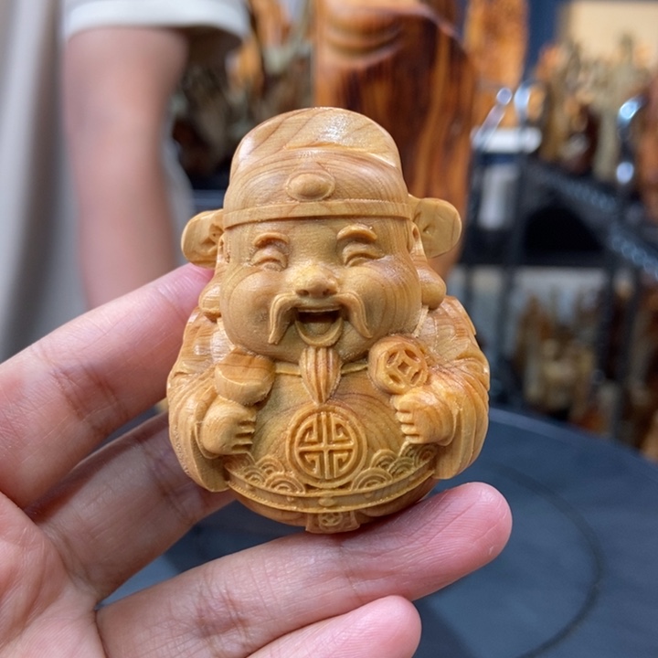 柏木（崖柏）手把件