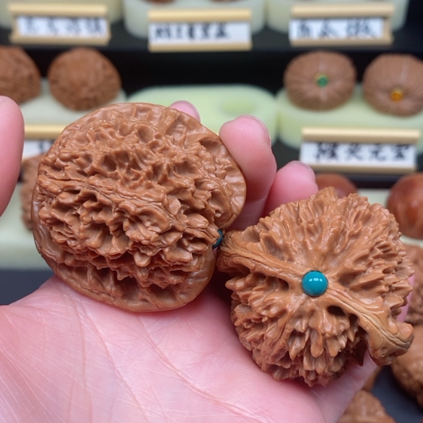 【闪购商品】文玩核桃吊坠大*大花
