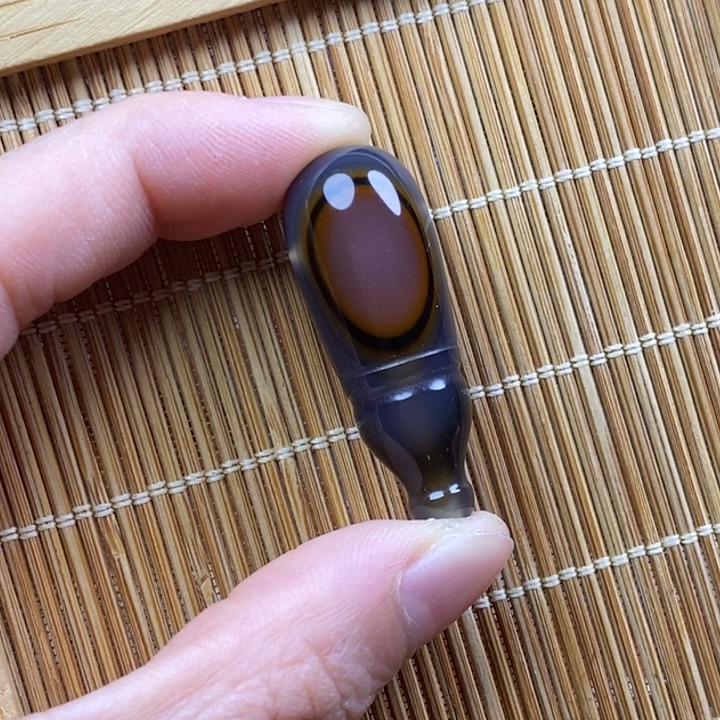 默***护玛瑙/玉髓未镶嵌手链