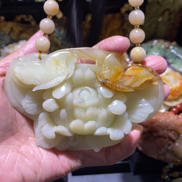 岫玉岫玉吊坠未镶嵌