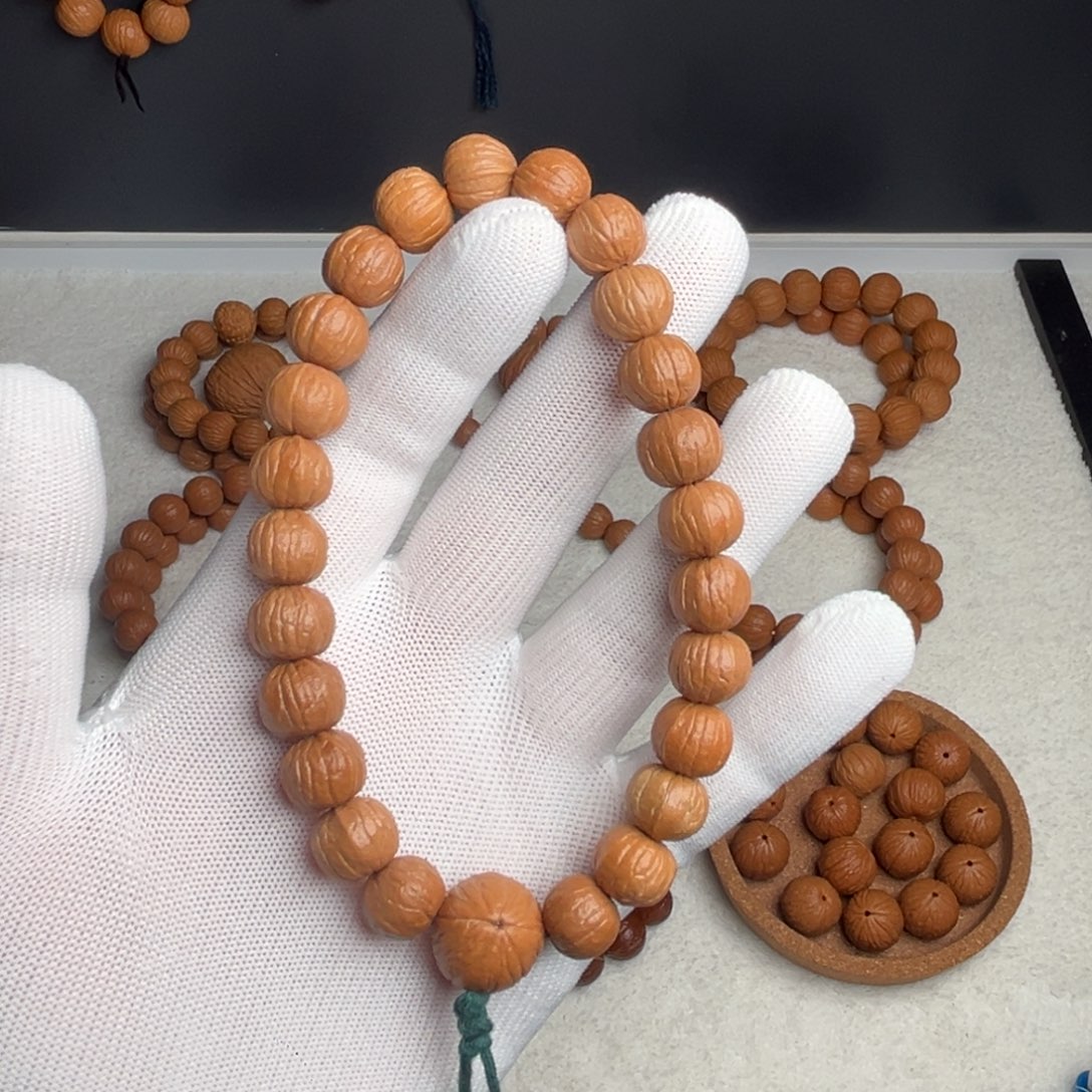 桃核手串感谢大家支持我们12-12.5，误差零点5