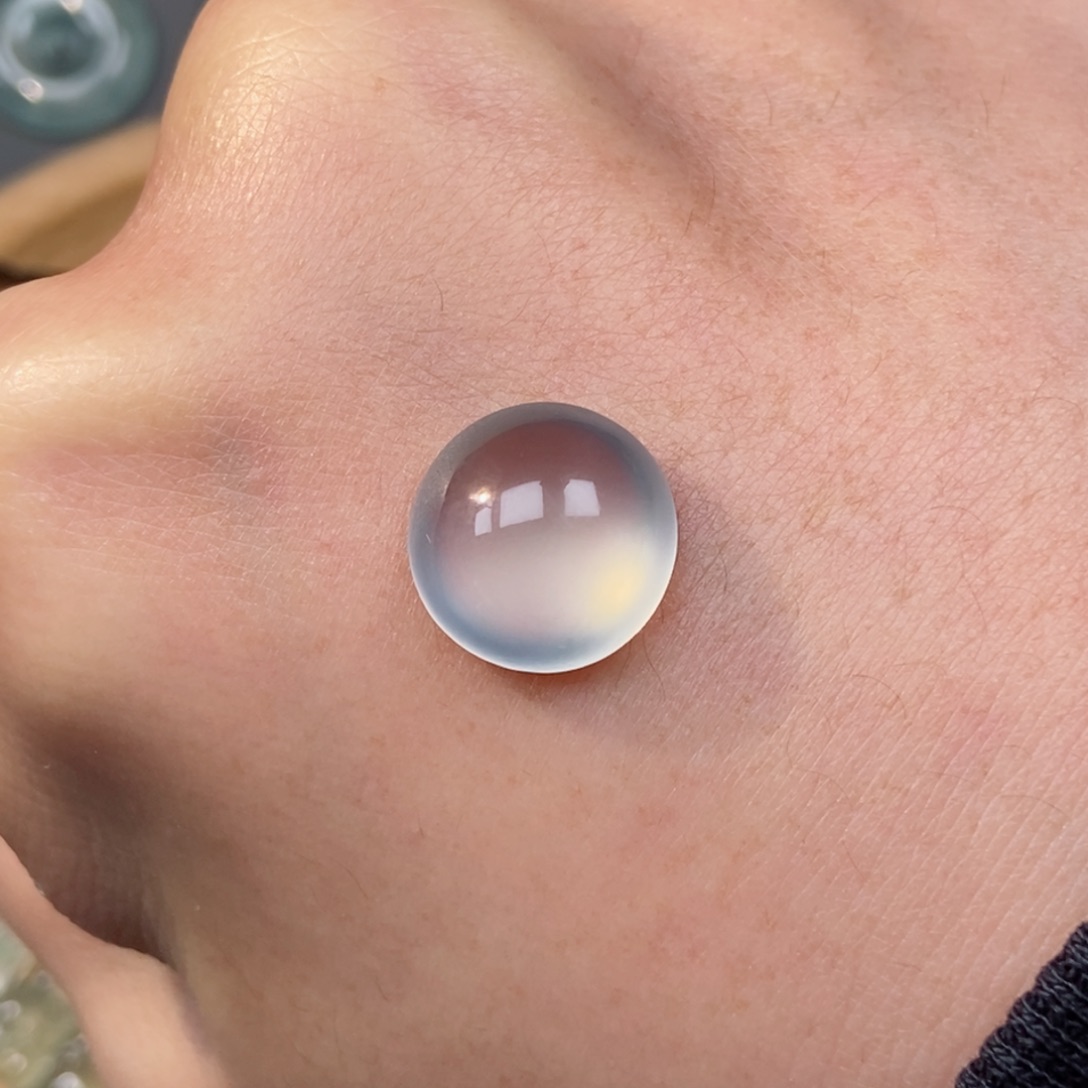 翡翠未镶嵌颈饰南*蛋面