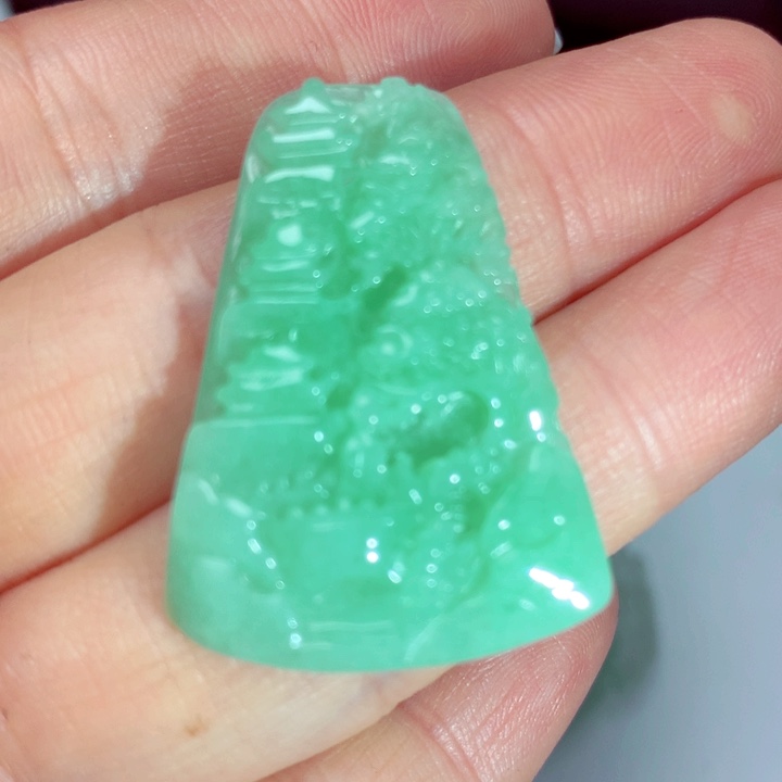 翡翠吊坠(不含链)未镶嵌