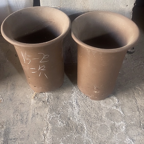 紫砂中国李新紫砂花盆，